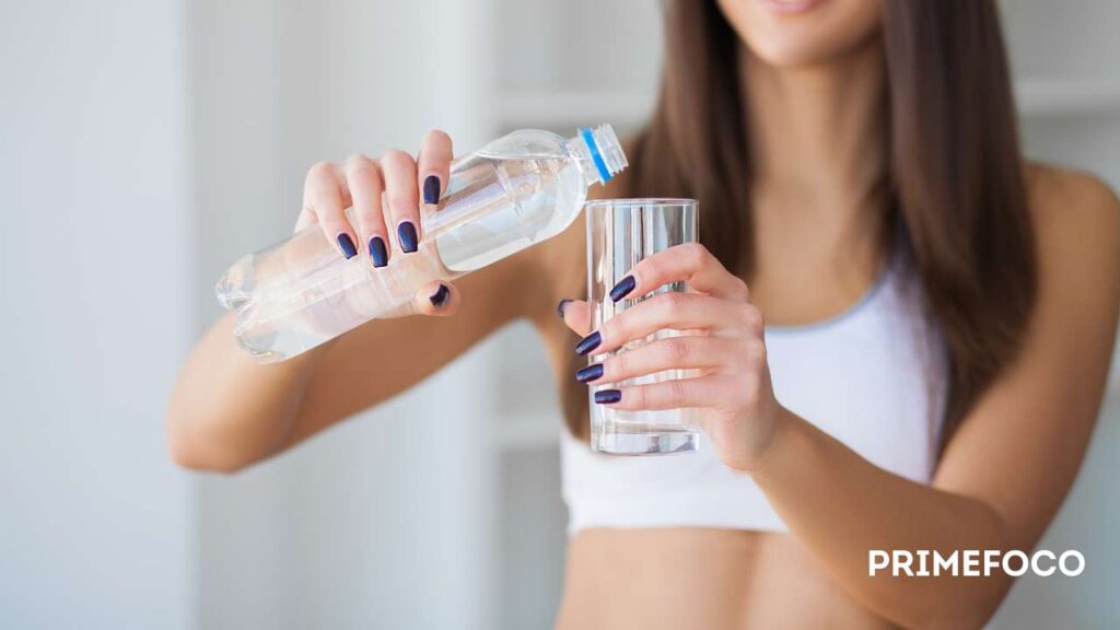 Agua vs Outras bebidas