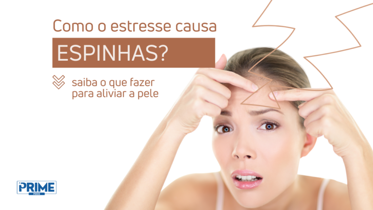 Como o estresse causa espinhas